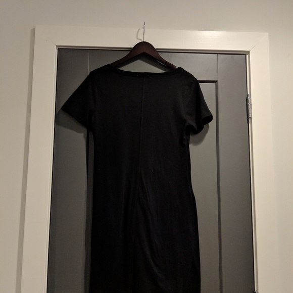 NWOT Socialite Black Knit Bow Tie Dress - Picture 6 of 7